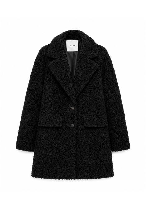 Cappotto in ecopelliccia Lù-Lù BY MISS GRANT | LL4586NERO